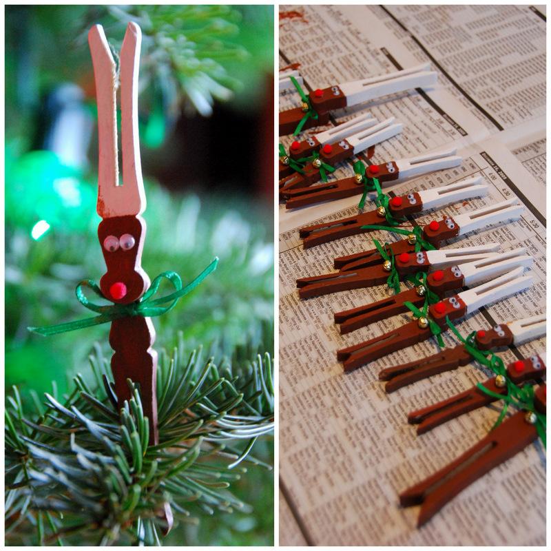 36 Creative Christmas Clothes Pin Crafts and Ideas