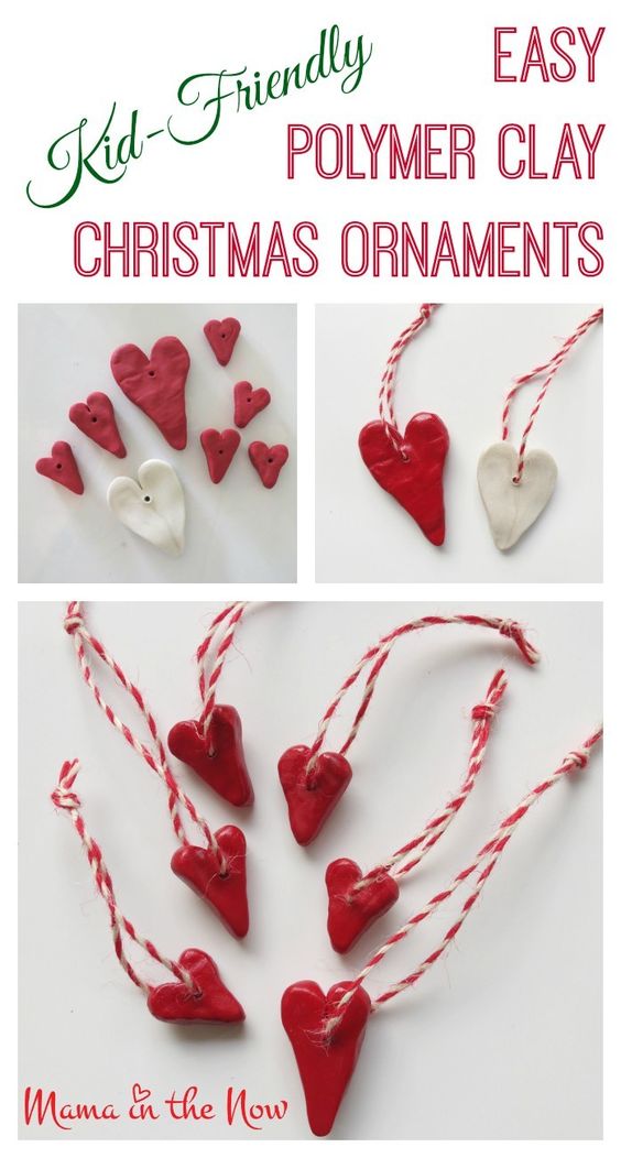 35 Creative DIY Clay Christmas Ornaments for Your Inspiration