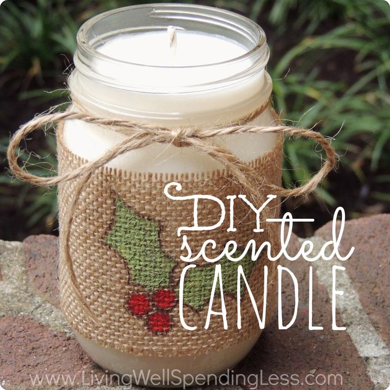 25 Creative DIY Christmas Scented Candles to Give A Holiday Feeling