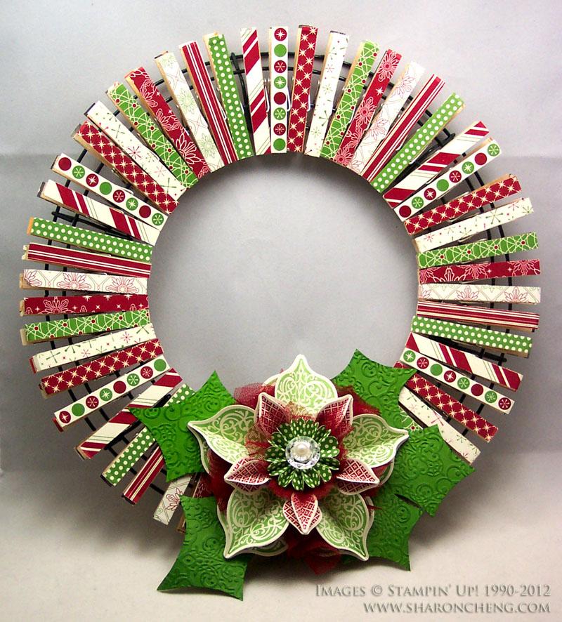 36 Creative Christmas Clothes Pin Crafts and Ideas