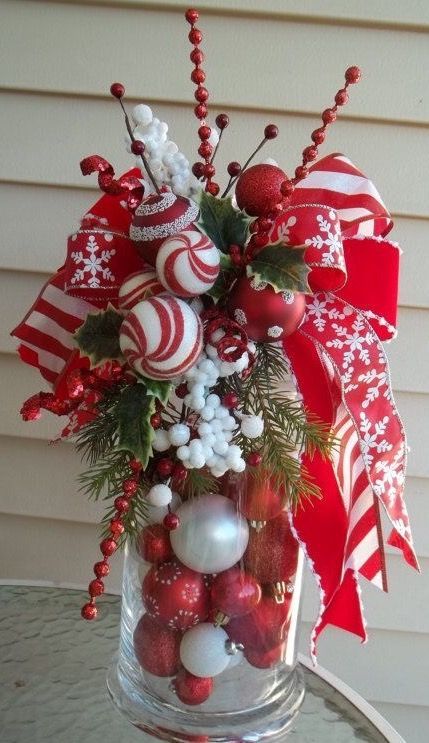 40 Pretty Christmas Table Centerpieces Decoration Ideas