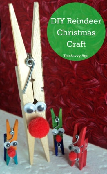 36 Creative Christmas Clothes Pin Crafts and Ideas