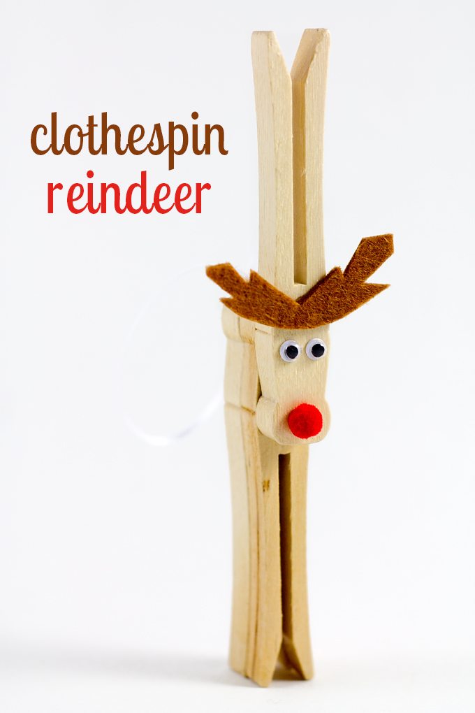 36 Creative Christmas Clothes Pin Crafts and Ideas