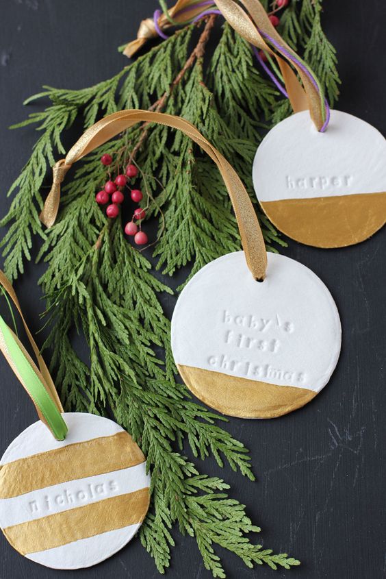 35 Creative DIY Clay Christmas Ornaments for Your Inspiration