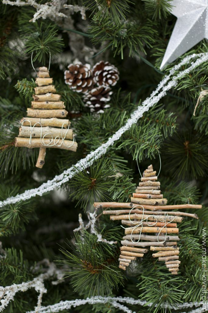 31 DIY Rustic Twig Crafts for Christmas