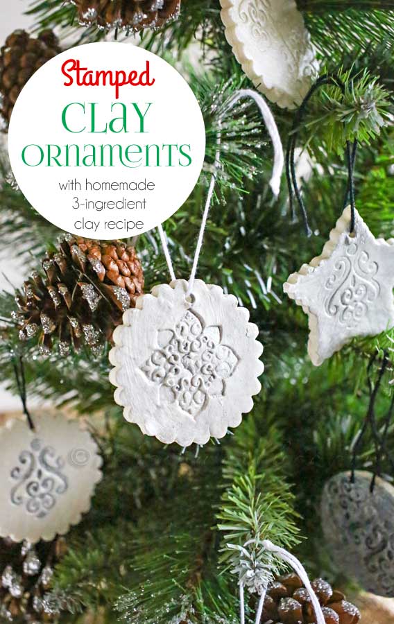 35 Creative DIY Clay Christmas Ornaments for Your Inspiration