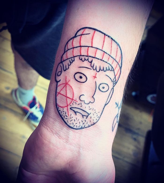 Cute Todd Chavez Tattoo on Wrist
