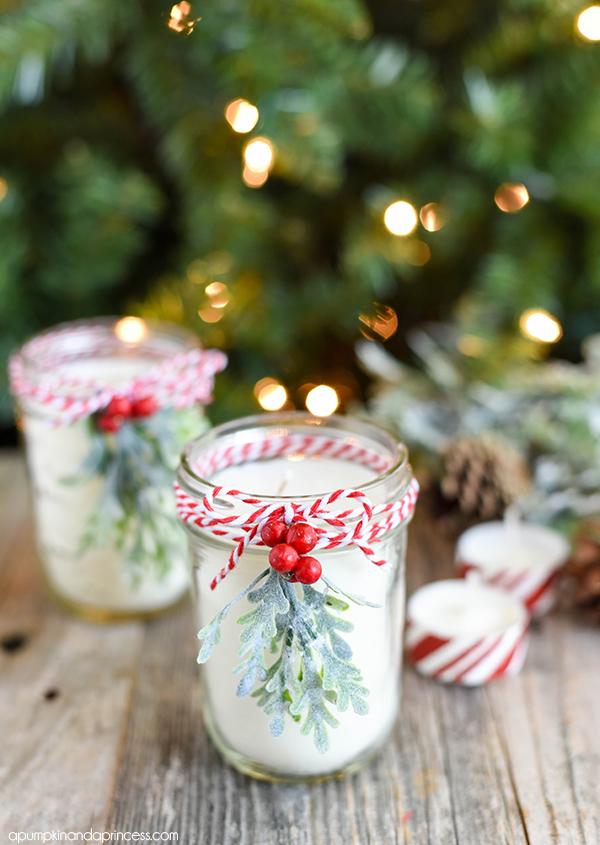 25 Creative DIY Christmas Scented Candles to Give A Holiday Feeling