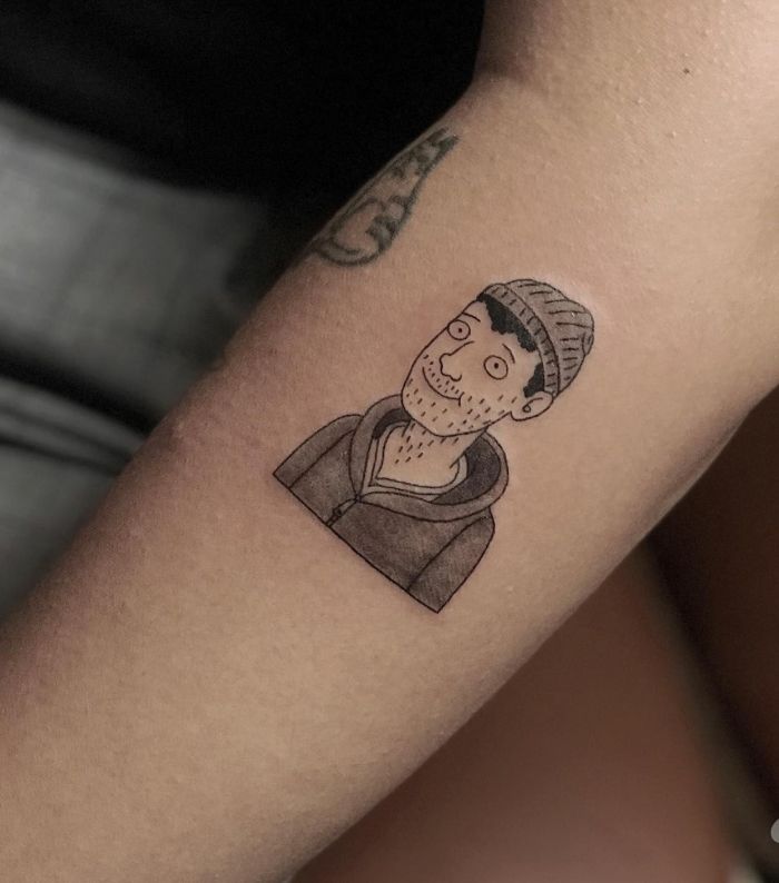 Unique Todd Chavez Tattoo on Arm