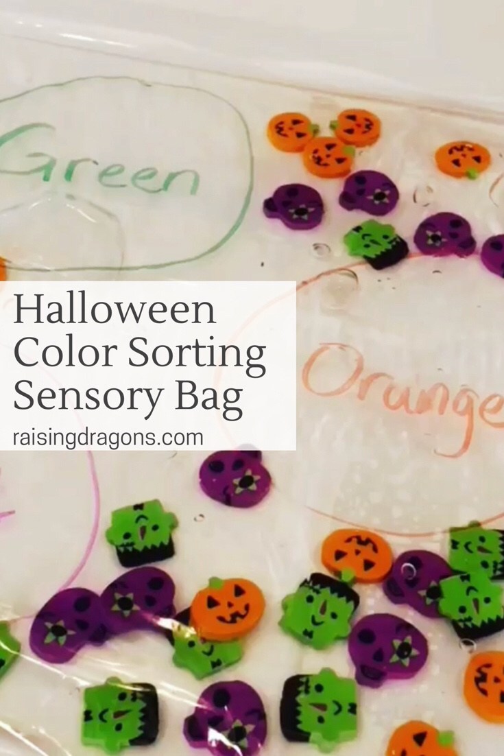 20 Easy DIY Halloween Sensory Bags For Toddlers