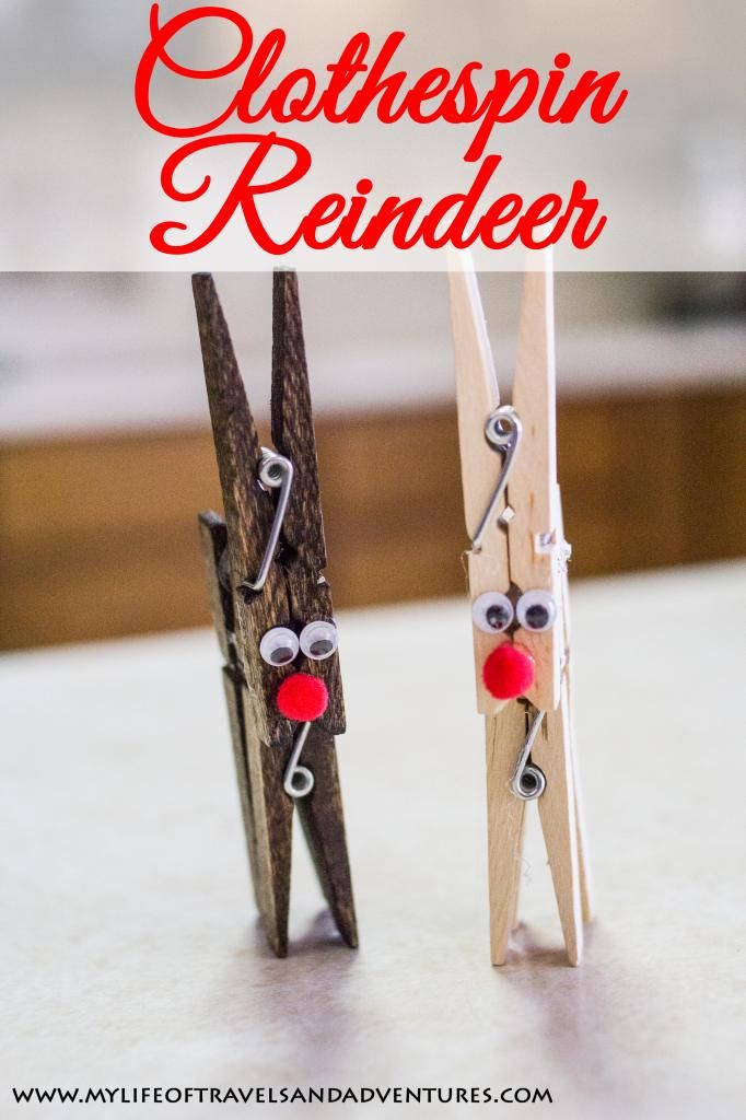 36 Creative Christmas Clothes Pin Crafts and Ideas