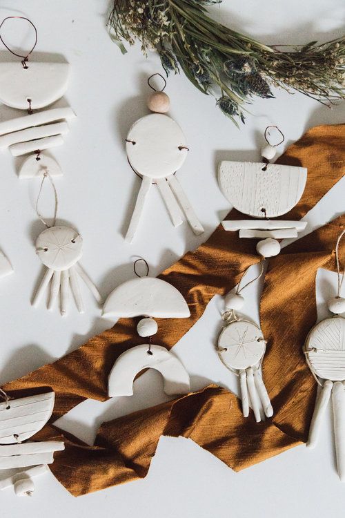 35 Creative DIY Clay Christmas Ornaments for Your Inspiration