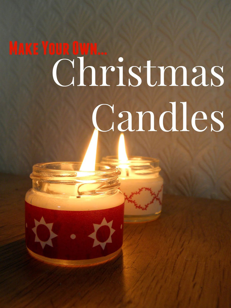 25 Creative DIY Christmas Scented Candles to Give A Holiday Feeling