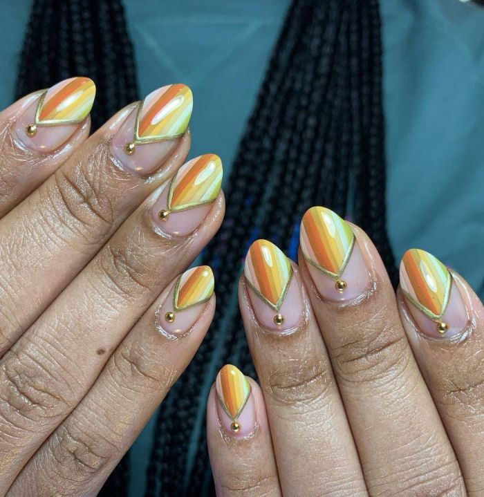 10 Pretty Negative Space Nail Art Designs You Will Love