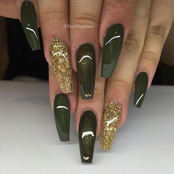 38 Trendy Army Green Nail Designs | Style VP | Page 23