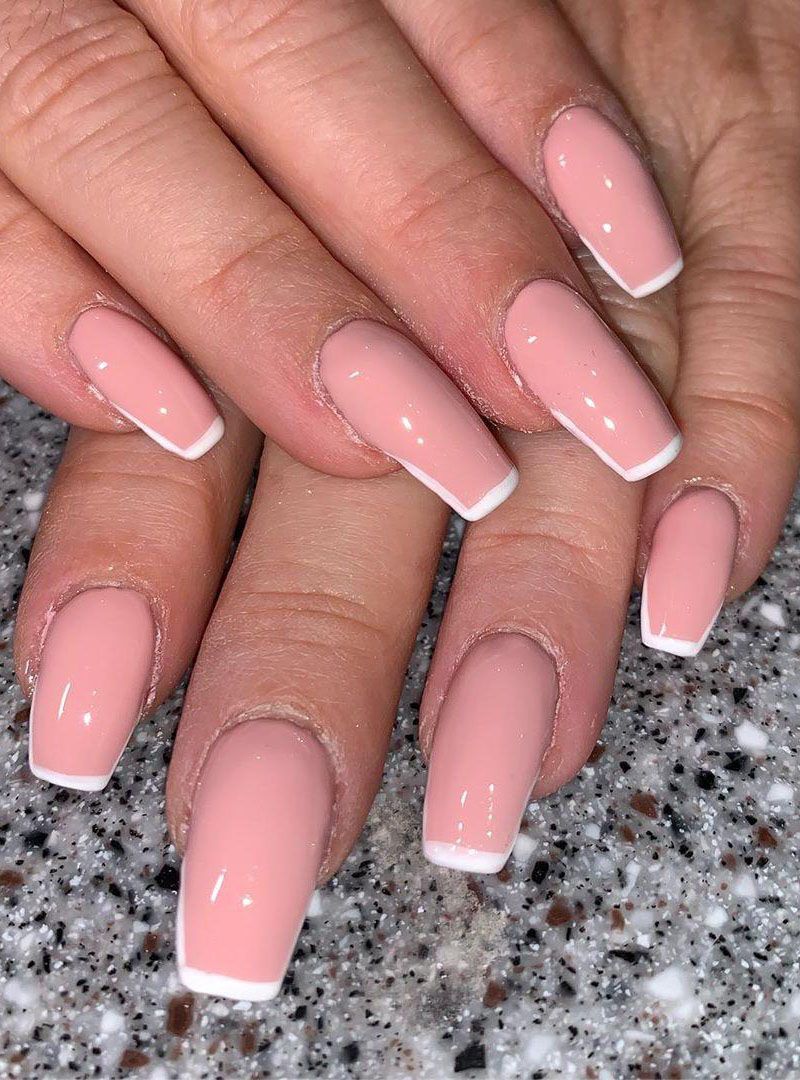 50 Trendy French Tip Nails You Must Try | Style VP | Page 45