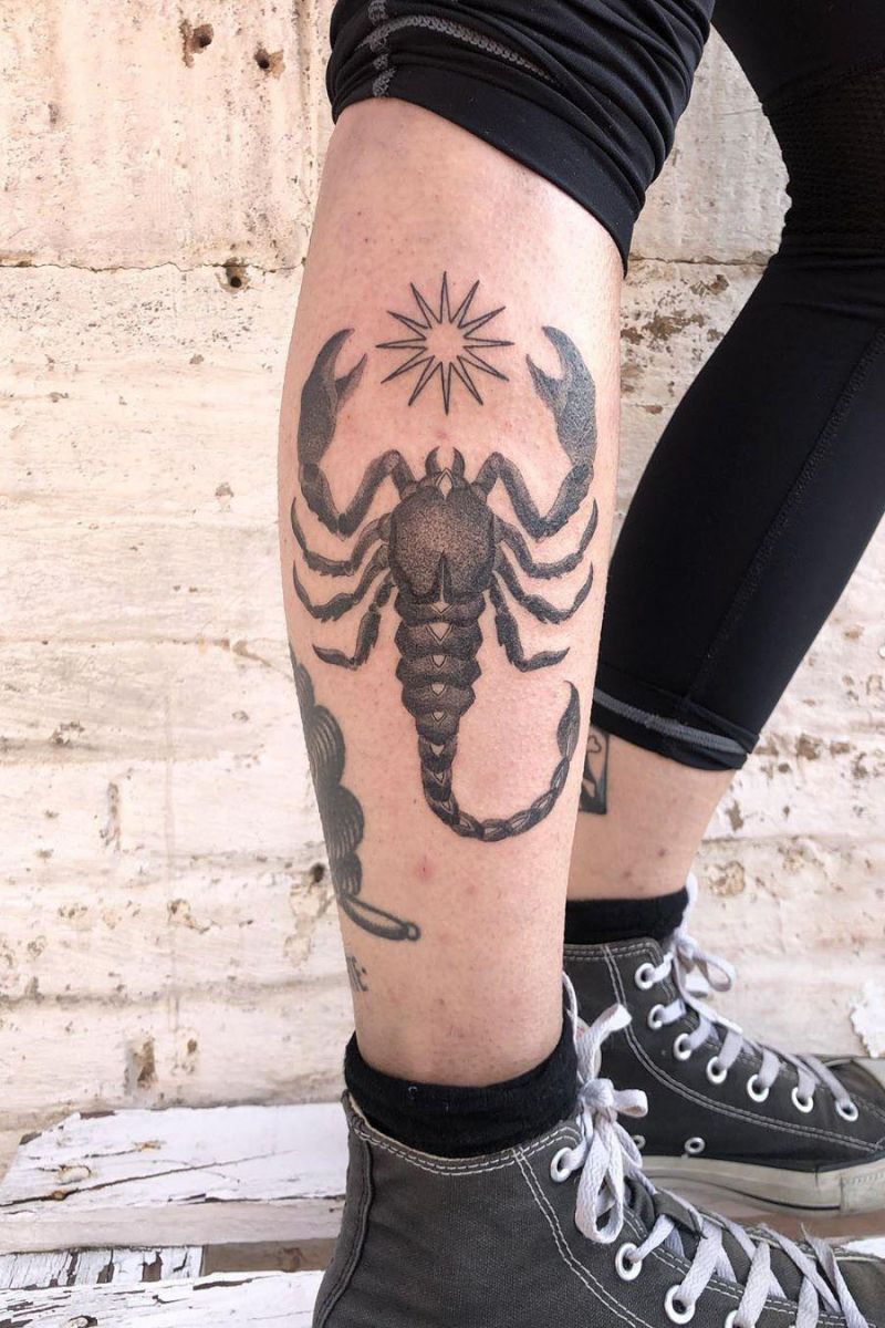 50 Pretty Scorpion Tattoos Show Your Beauty | Style VP | Page 9