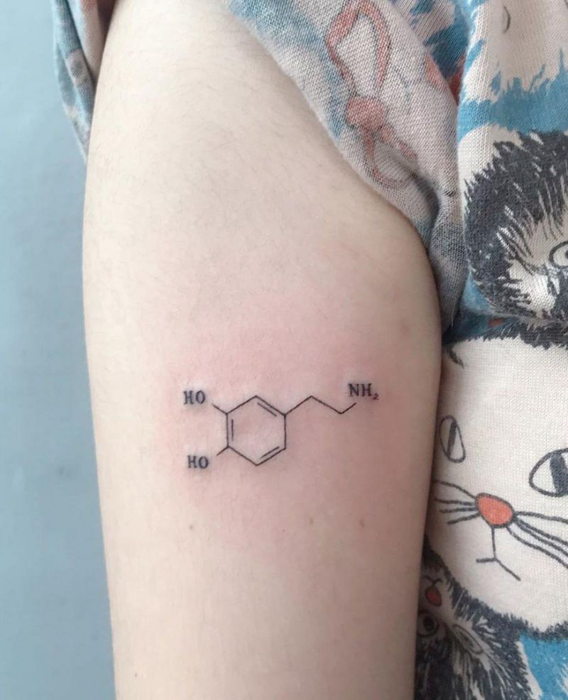30 Elegant Chemistry Tattoos You Will Love | Style VP | Page 30 Chemistry Tattoos Ideas
