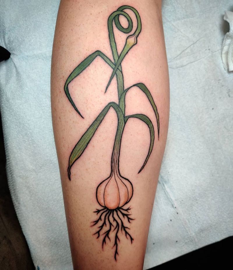 30 Pretty Garlic Tattoos to Inspire You Style VP Page 27