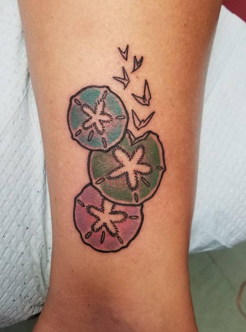 30 Pretty Sand Dollar Tattoos to Inspire You Style VP Page 25