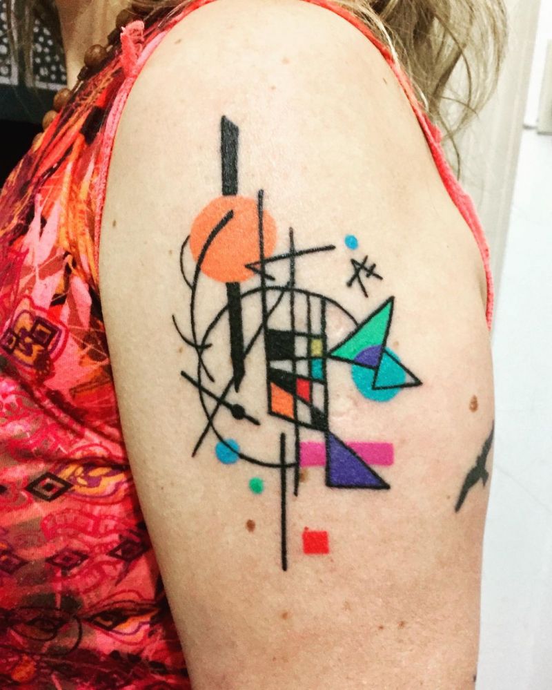 30 Pretty Kandinsky Tattoos to Inspire You | Style VP | Page 2