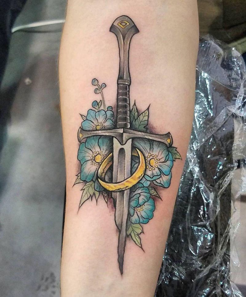 30 Great Shards of Narsil Tattoos Make You Attractive Style VP Page 16